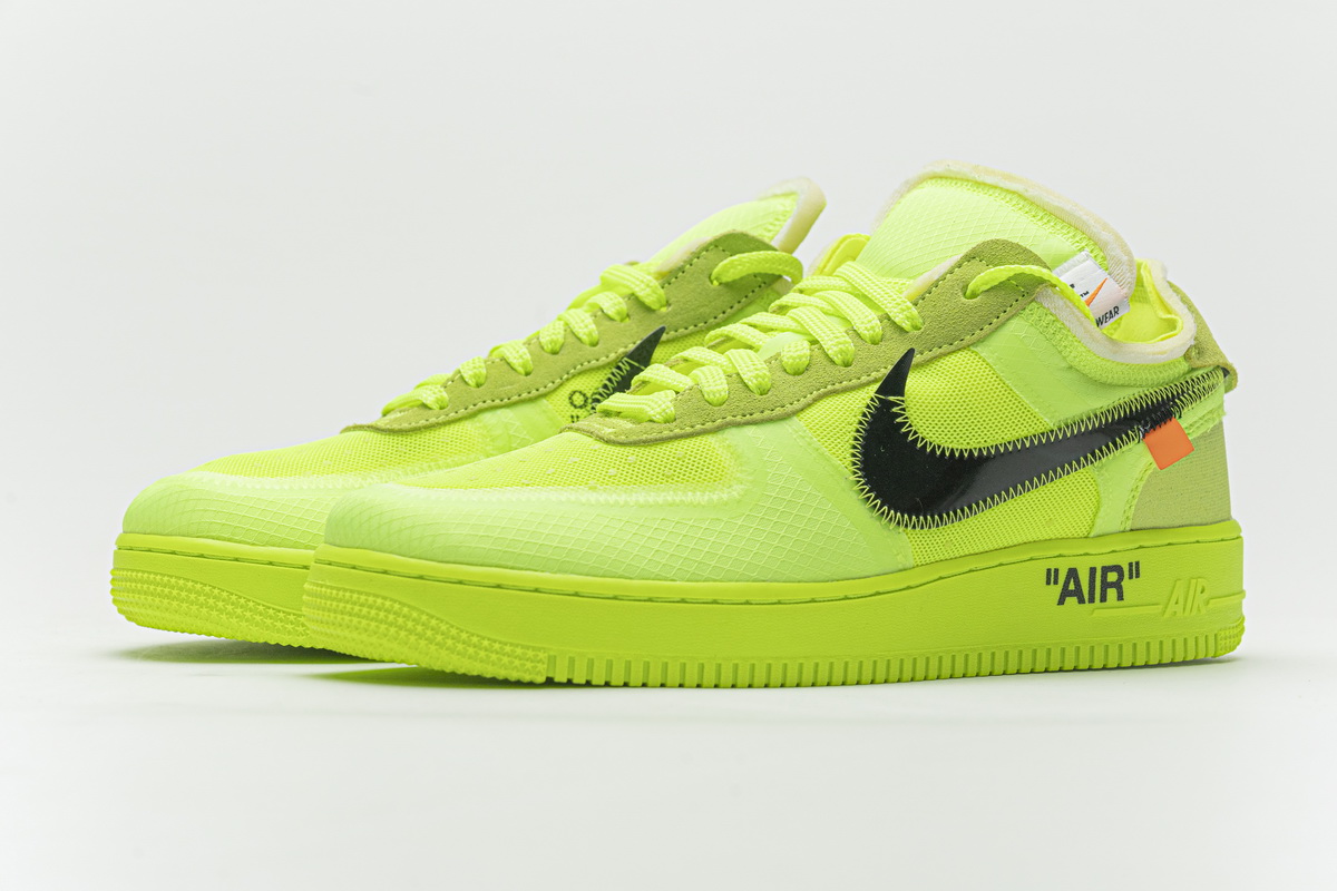 EM Sneakers Nike Air Force 1 Low Off-White Volt