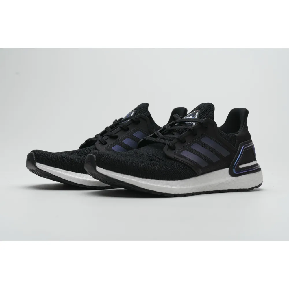 EM Sneakers adidas Ultra Boost 20 ISS US National Lab Core Black Blue Violet