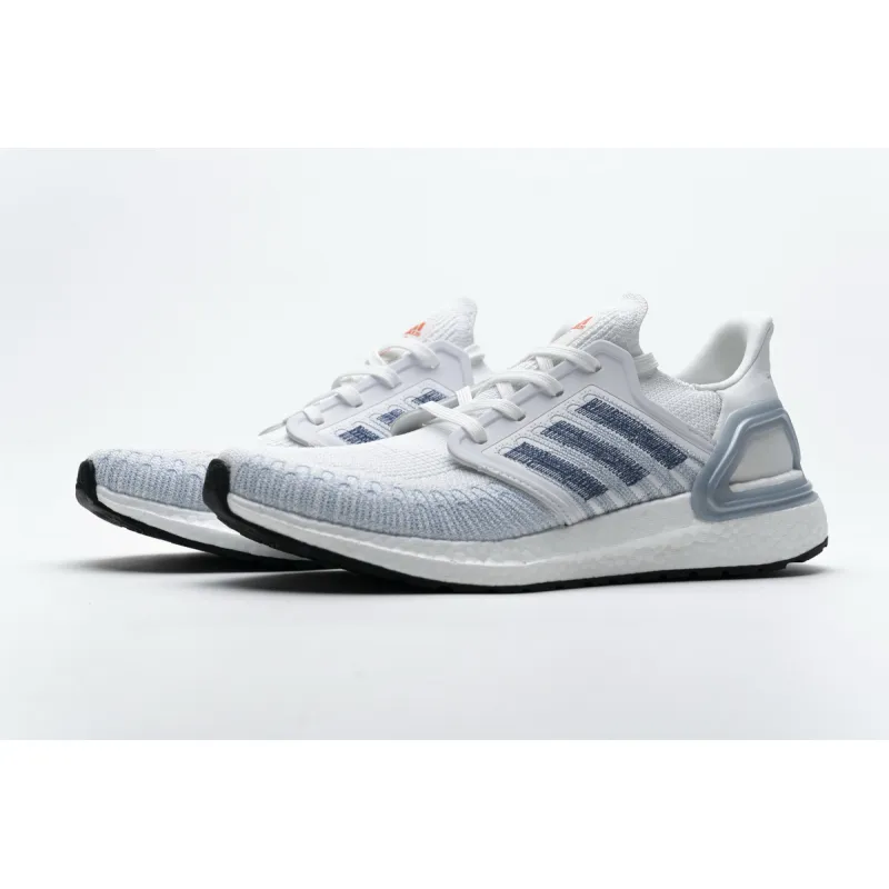EM Sneakers adidas Ultra Boost 20 White Light Blue