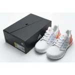 EM Sneakers adidas Ultra Boost 20 White Sharp Blue True Orange