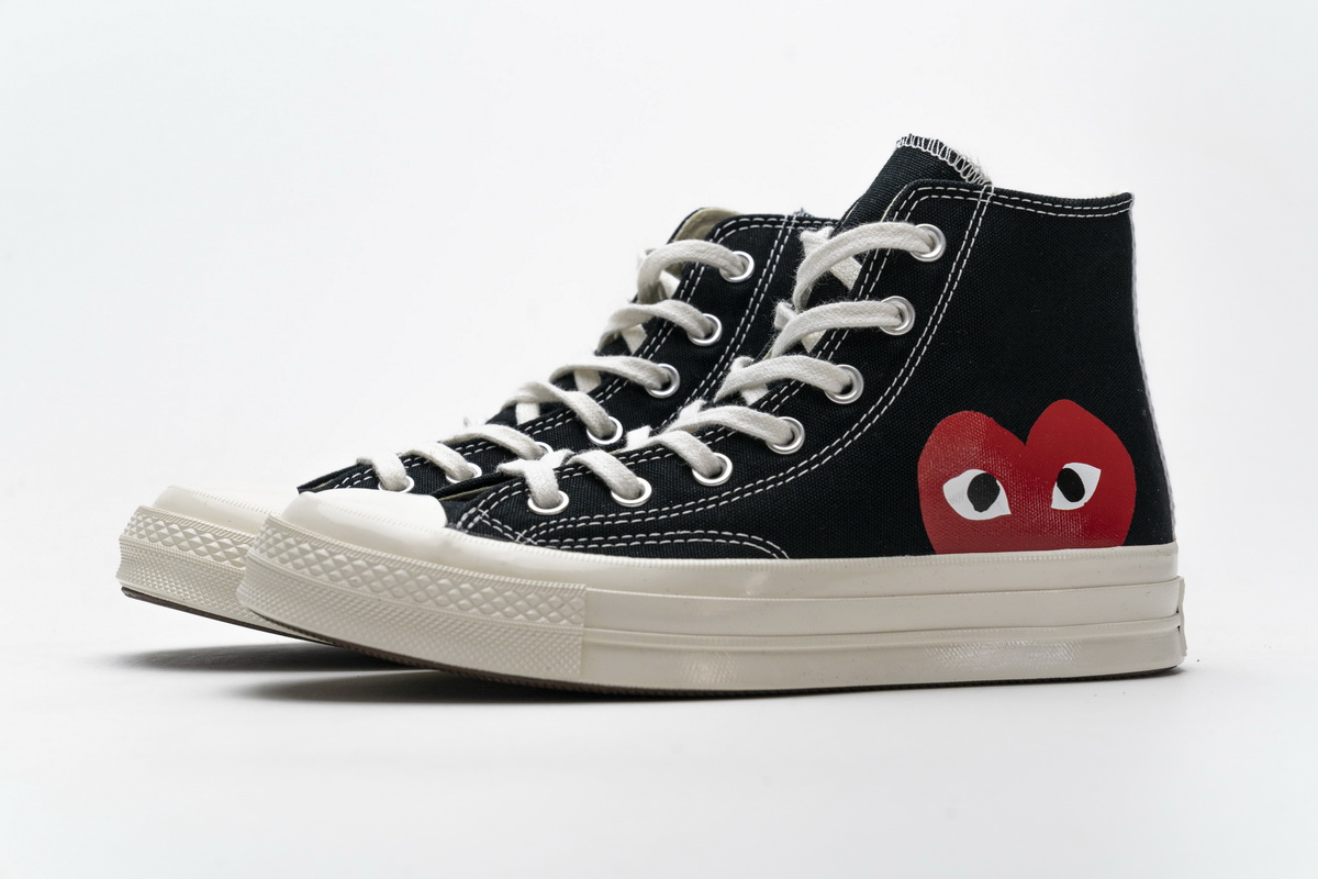 EM Sneakers Converse Chuck Taylor All-Star 70 Hi Comme des Garcons PLAY Black