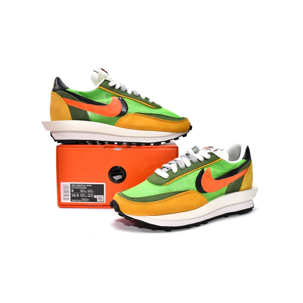 EM Sneakers Nike LD Waffle sacai Green Gusto