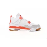 EM Sneakers Jordan 4 Retro White Orange