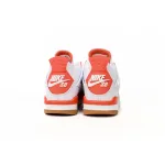 EM Sneakers Jordan 4 Retro White Orange