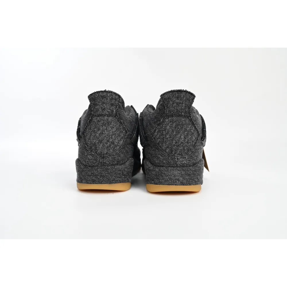 EM Sneakers Jordan 4 Retro Levi's Black (Levi's Tag)