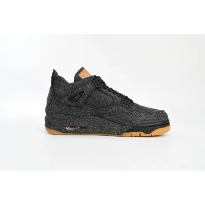 EM Sneakers Jordan 4 Retro Levi's Black (Levi's Tag) 02