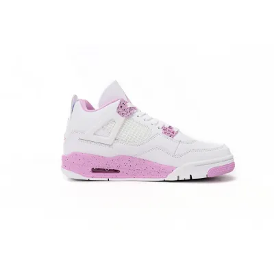 EM Sneakers Jordan 4 Retro White Pink 02