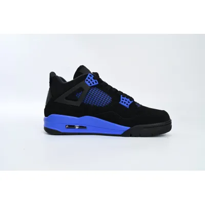 EM Sneakers Jordan 4 Retro Black Blue 02