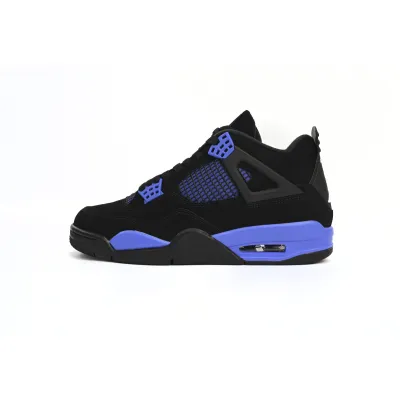 EM Sneakers Jordan 4 Retro Black Blue 01