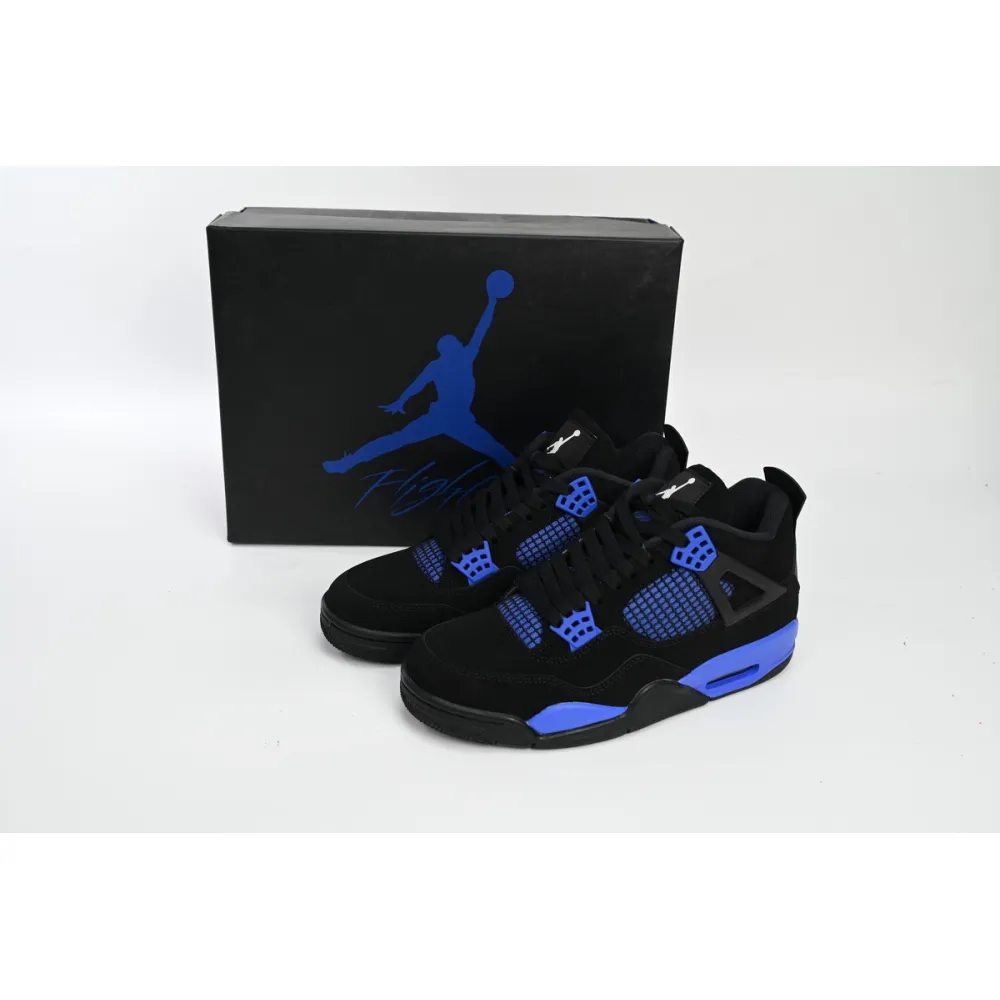 EM Sneakers Jordan 4 Retro Black Blue