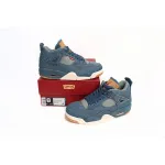 EM Sneakers Jordan 4 Retro Levi's Denim (Tag with Levi's Logo)