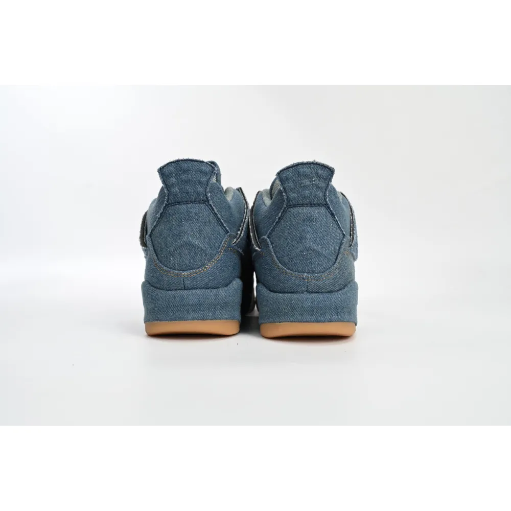 EM Sneakers Jordan 4 Retro Levi's Denim (Tag with Levi's Logo)