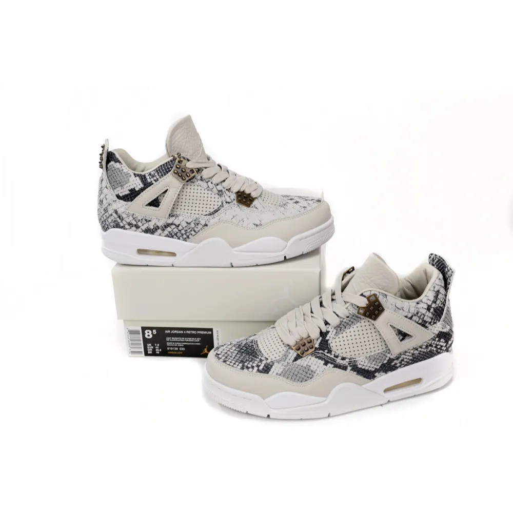 EM Sneakers Jordan 4 Retro Snakeskin