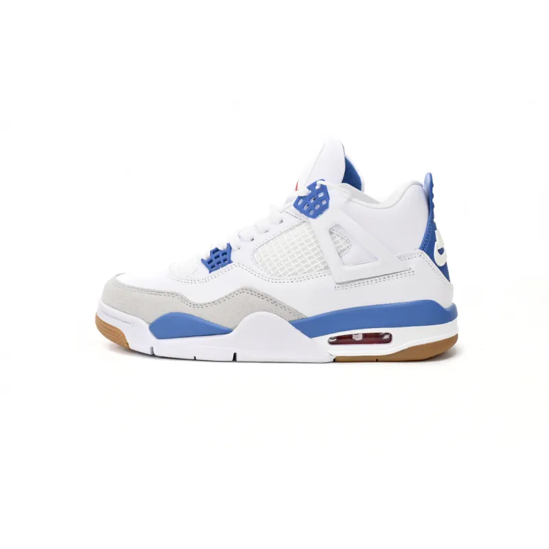 EM Sneakers Nike SB x Jordan 4 Retro White Blue