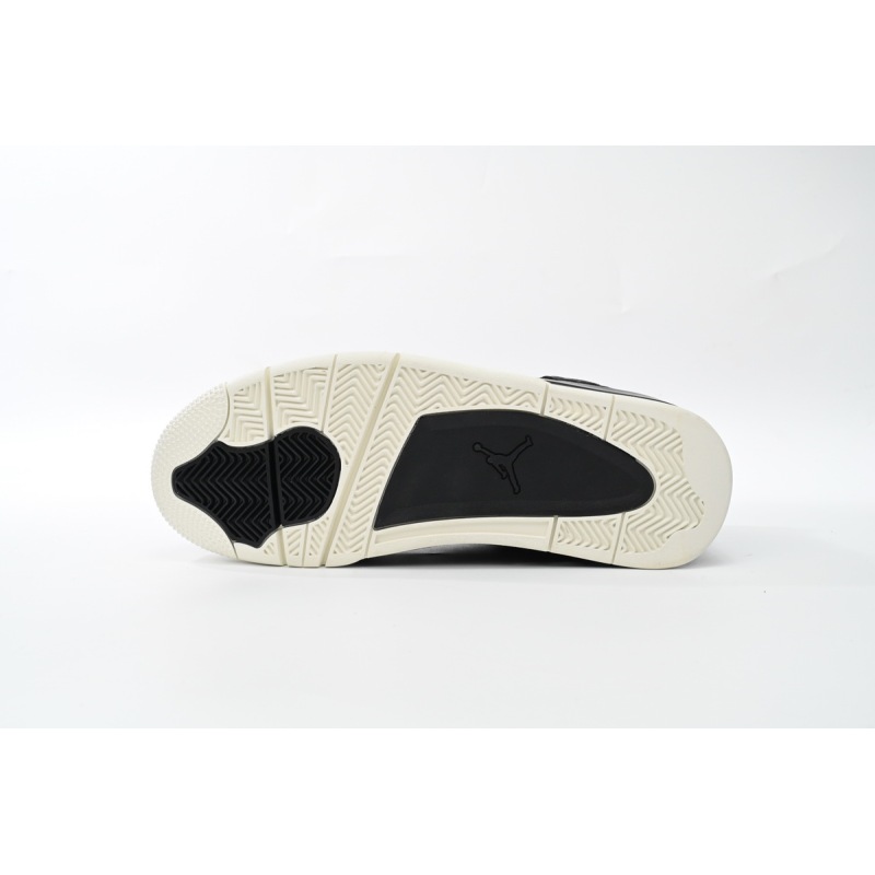 EM Sneakers Jordan 4 Retro Pony Hair Black