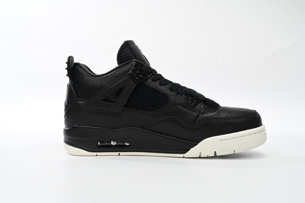 EM Sneakers Jordan 4 Retro Pony Hair Black