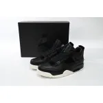 EM Sneakers Jordan 4 Retro Pony Hair Black
