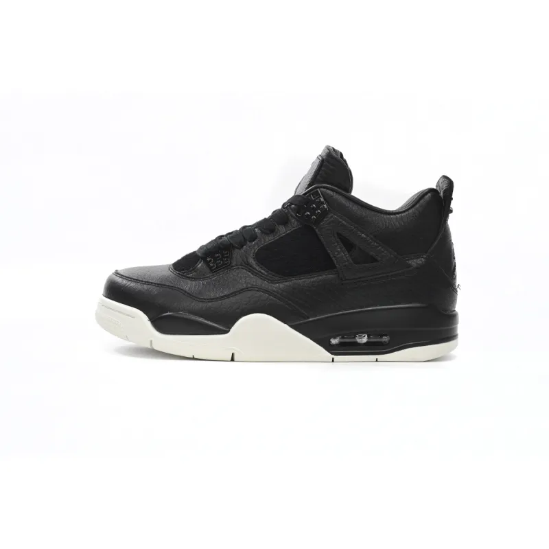 EM Sneakers Jordan 4 Retro Pony Hair Black