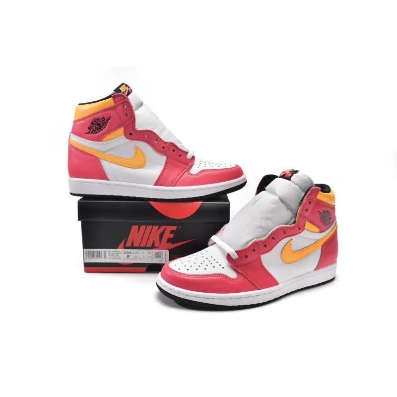 EM Sneakers Jordan 1 Retro High OG Light Fusion Red