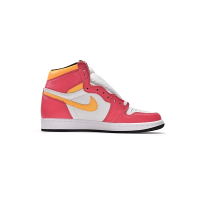 EM Sneakers Jordan 1 Retro High OG Light Fusion Red 02