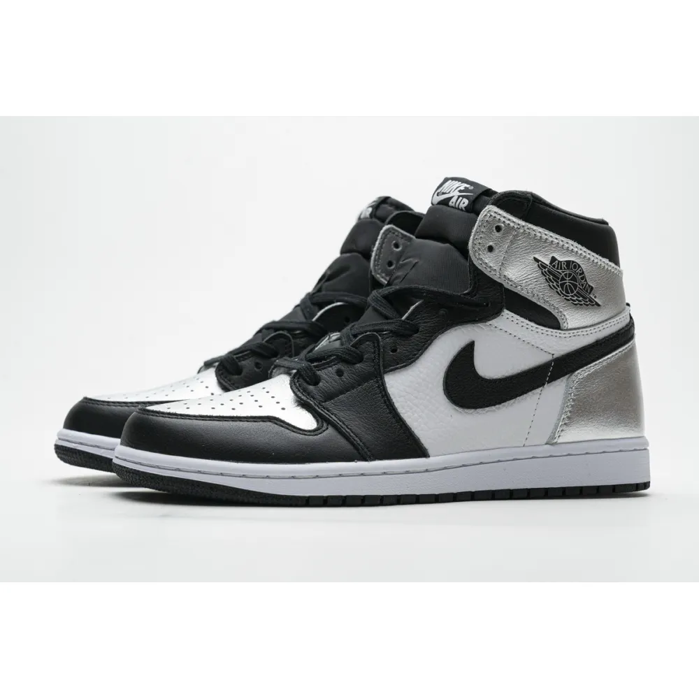 EM Sneakers Jordan 1 Retro High "Silver Toe"