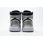 EM Sneakers Jordan 1 Retro High Silver Toe