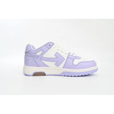 EM Sneakers OFF-WHITE Out Of Office Calf Leather White Lilac 02