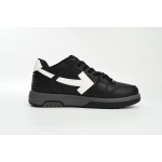 EM Sneakers OFF-WHITE Out Of Black Skin And White Tail