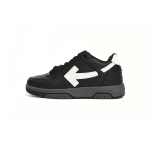 EM Sneakers OFF-WHITE Out Of Black Skin And White Tail