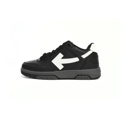 EM Sneakers OFF-WHITE Out Of Black Skin And White Tail 01