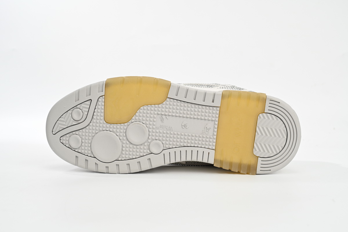 EM Sneakers OFF-WHITE Out Of Blue Silver White Sky Star