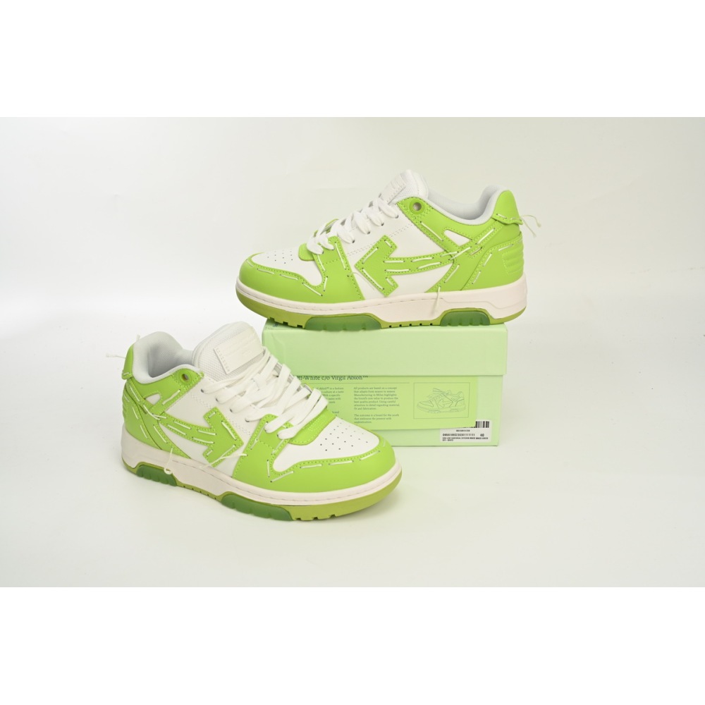 EM Sneakers OFF-WHITE Out Of Green And White Limit