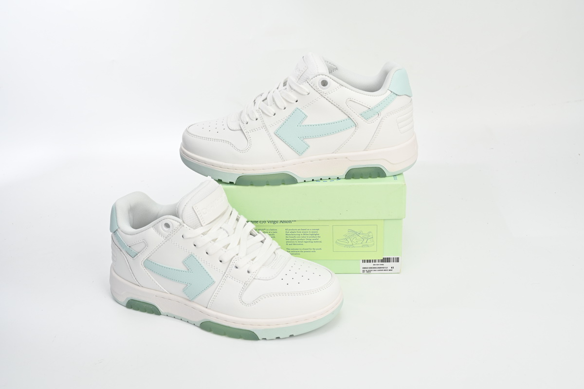 EM Sneakers OFF-WHITE Out Of Light Green White