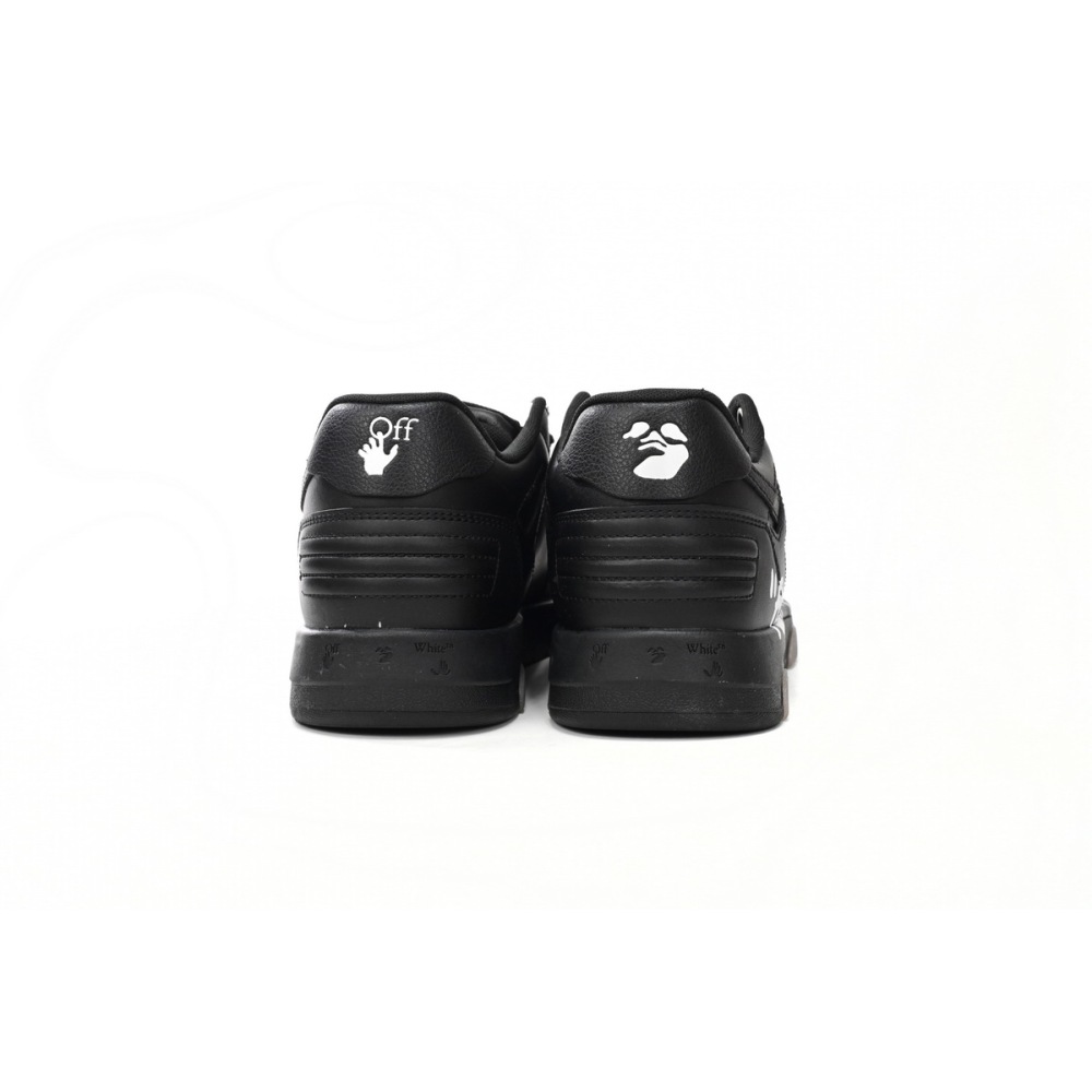 EM Sneakers OFF-WHITE Out Of Office OOO Low Tops For Walking Black White