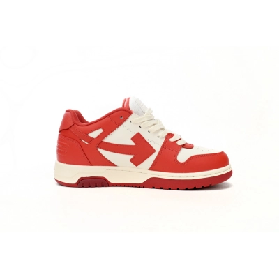 EM Sneakers OFF-WHITE Out Of Office Red and White 02