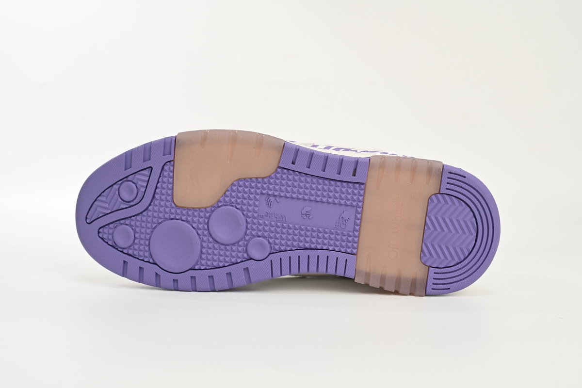 EM Sneakers OFF-WHITE Out Of White Purple Printing