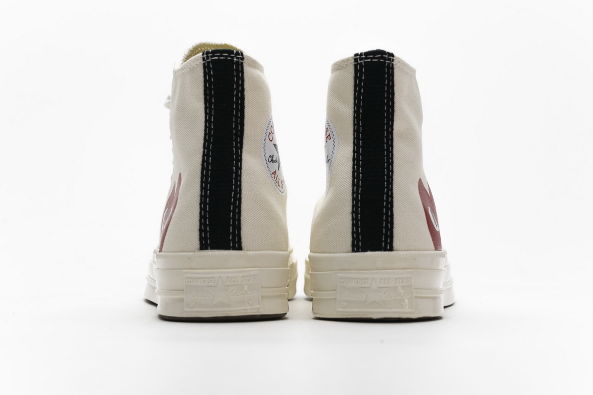 EM Sneakers Converse Chuck Taylor All Star 70 Hi Comme des Garcons PLAY White