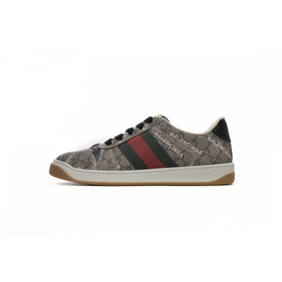 EM Sneakers Gucci Screener × Balenciaga Classic Print 01