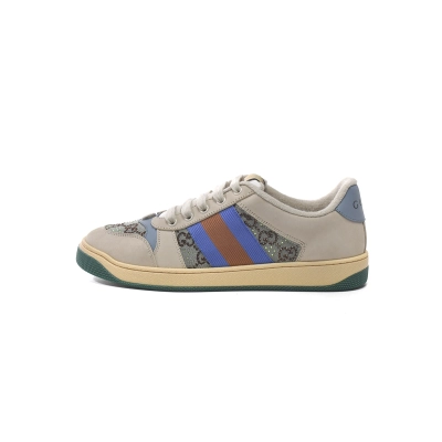 EM Sneakers Gucci Screener White Blue 01