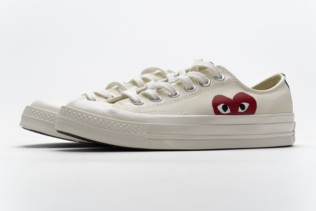 EM Sneakers Chuck Taylor All Star 70 Ox Comme des Garcons PLAY White