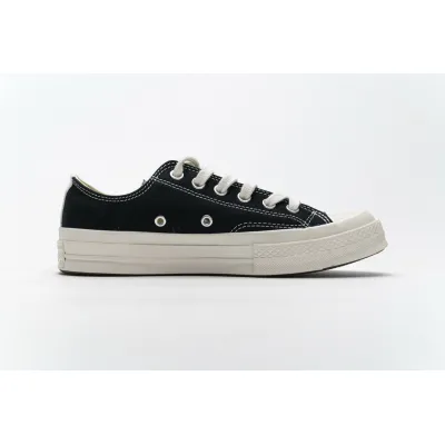 EM Sneakers Chuck Taylor All Star 70 Ox Comme des Garcons PLAY Black 02