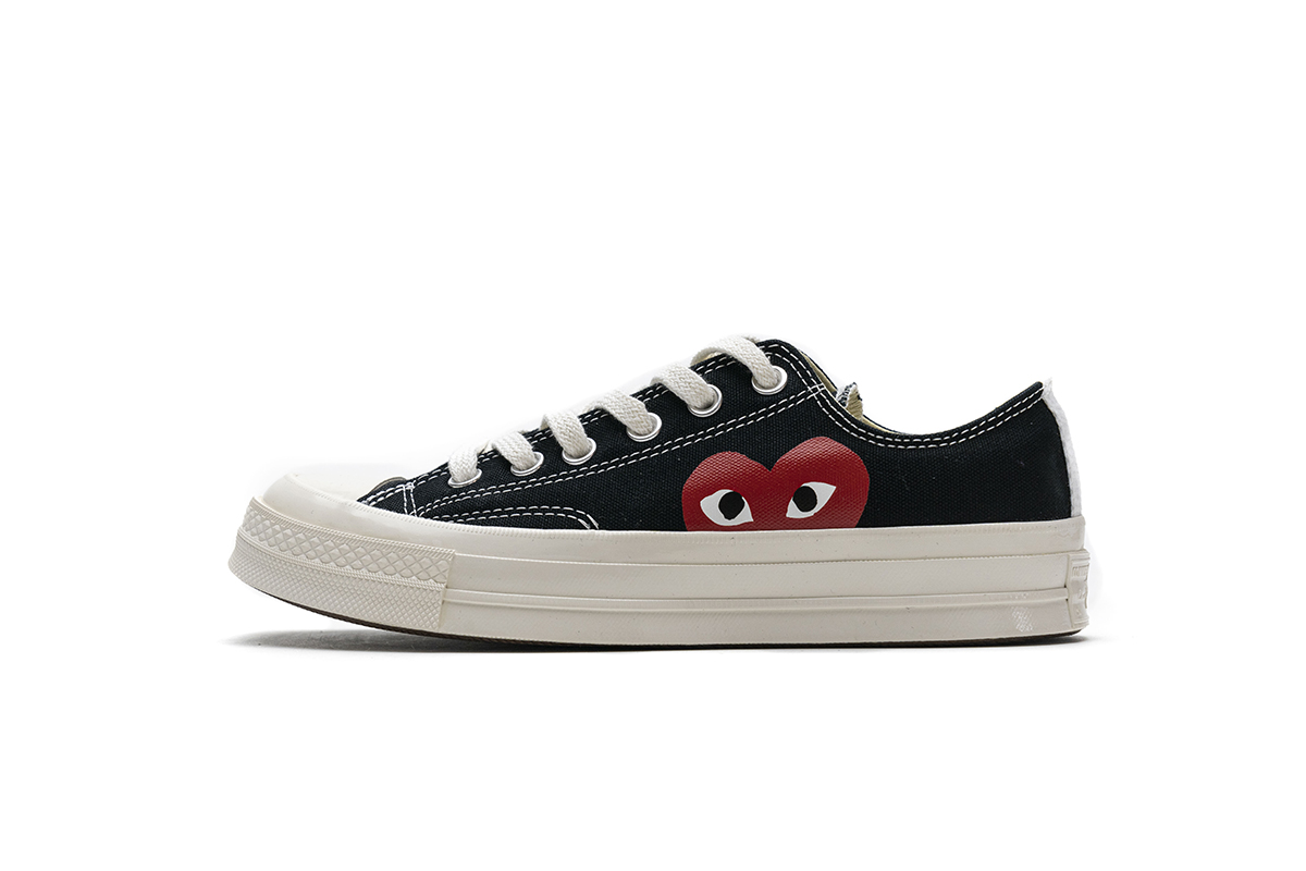 EM Sneakers Chuck Taylor All Star 70 Ox Comme des Garcons PLAY Black