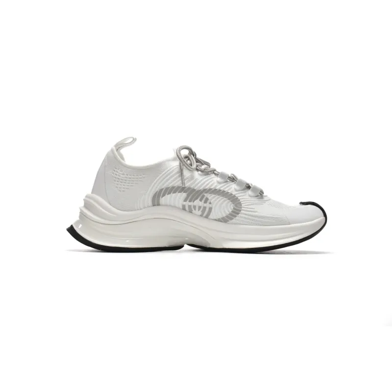 EM Sneakers Gucci Run White Grey Black