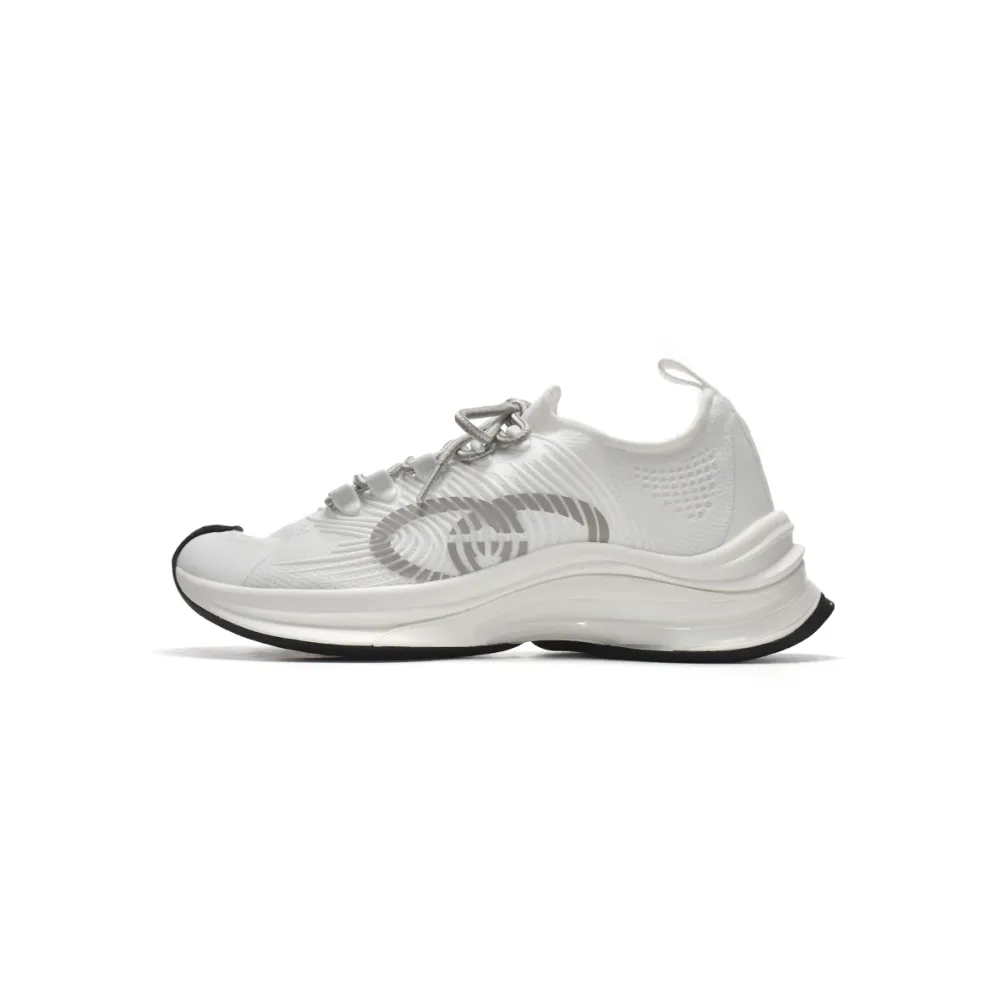 EM Sneakers Gucci Run White Grey Black