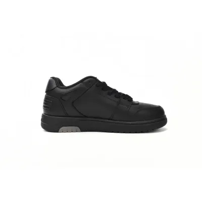 EM Sneakers OFF-WHITE OOO Low Tops "For Walking" Black White 02