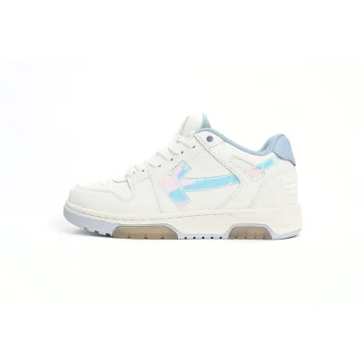 EM Sneakers OFF-WHITE Out Of Blue White Blue Discoloration 01