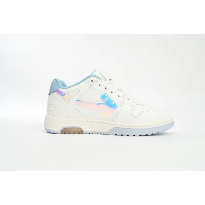 EM Sneakers OFF-WHITE Out Of Blue White Blue Discoloration 02