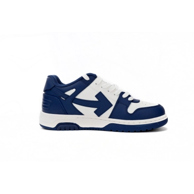 EM Sneakers OFF-WHITE Out Of Office OOO Low Tops Dusty Blue White 02