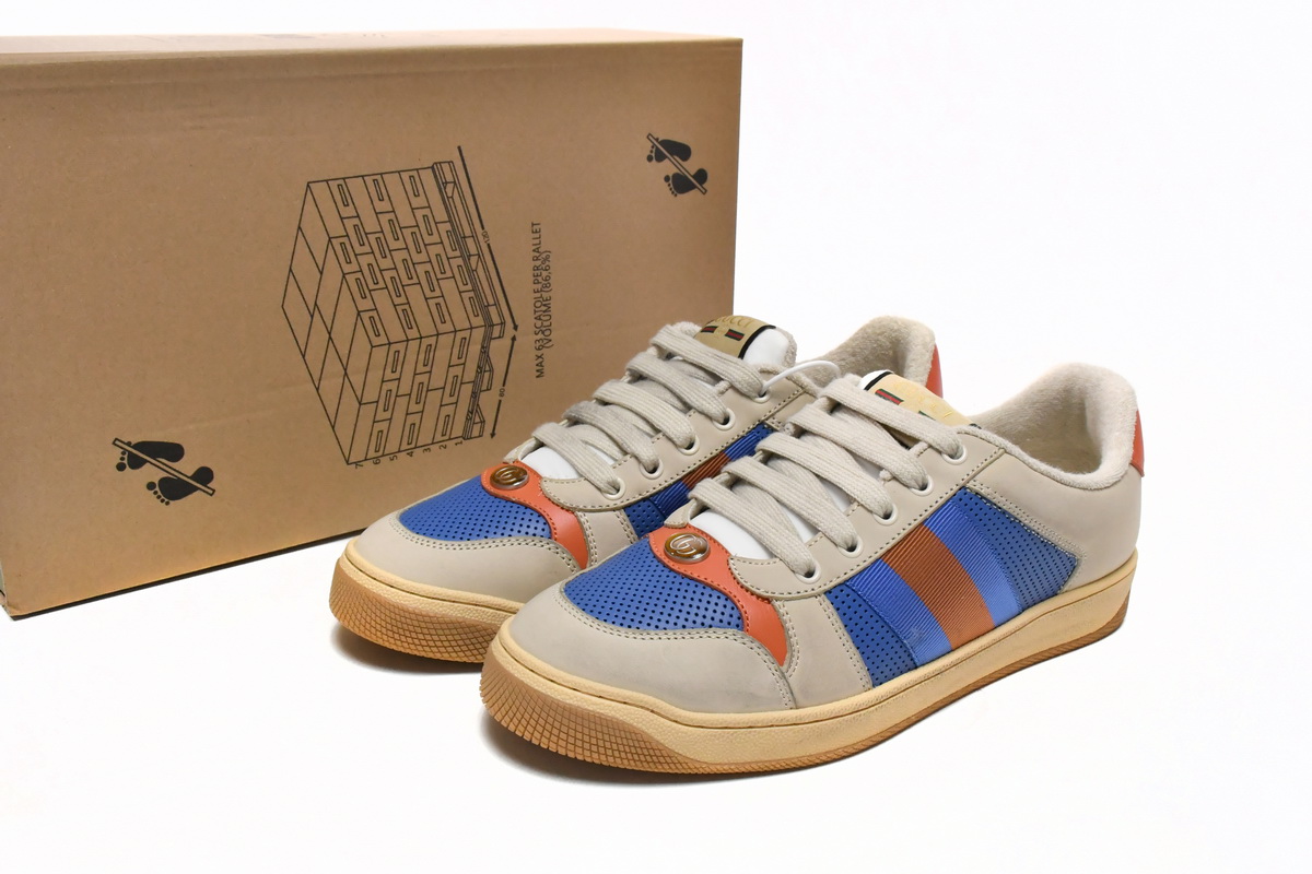 EM Sneakers Gucci Screener Blue White