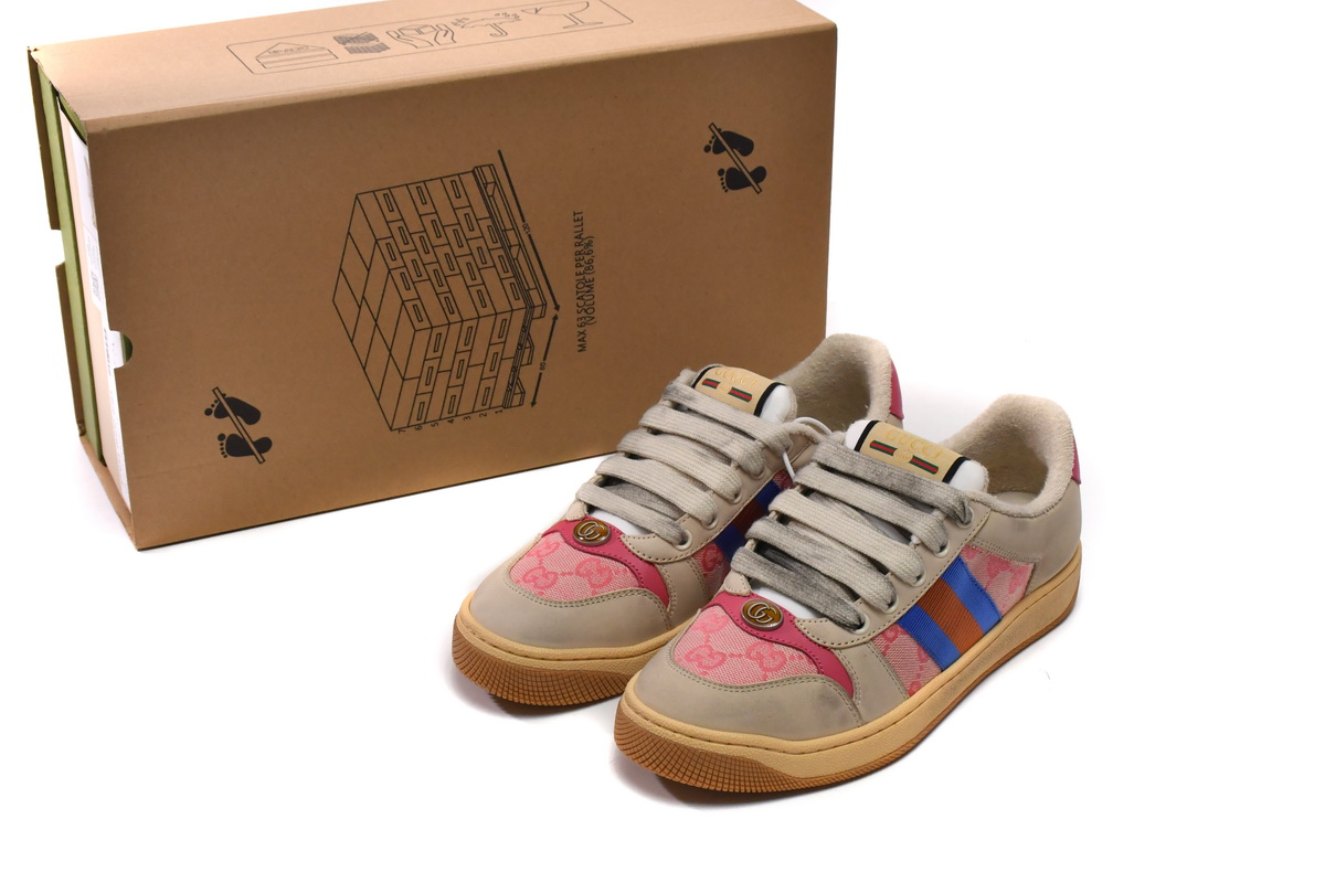 EM Sneakers Gucci Screener Pink Blue